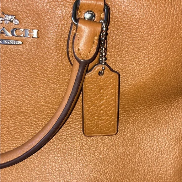Coach Brown Leather Satchel - Picture 4 of 16